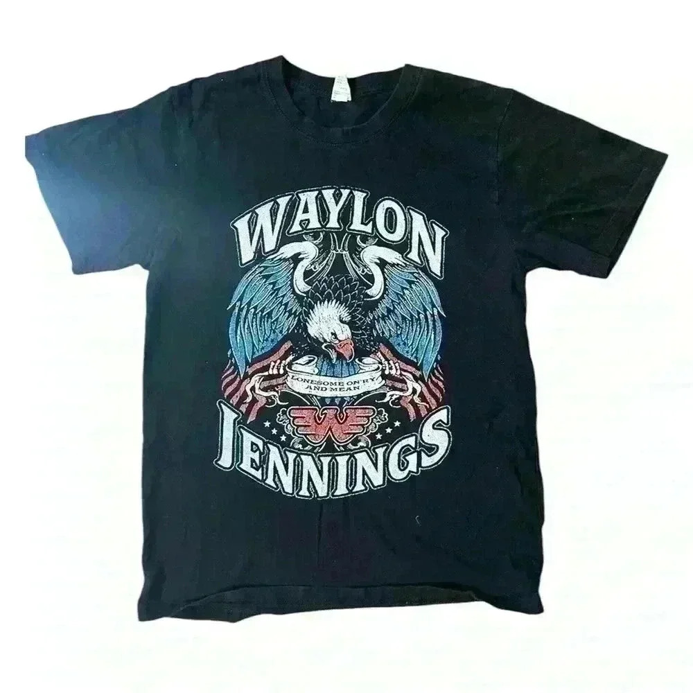 Super Cool Waylon Jennings Graphic Tee